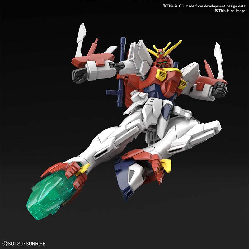 Hg Gundam Shin Burning