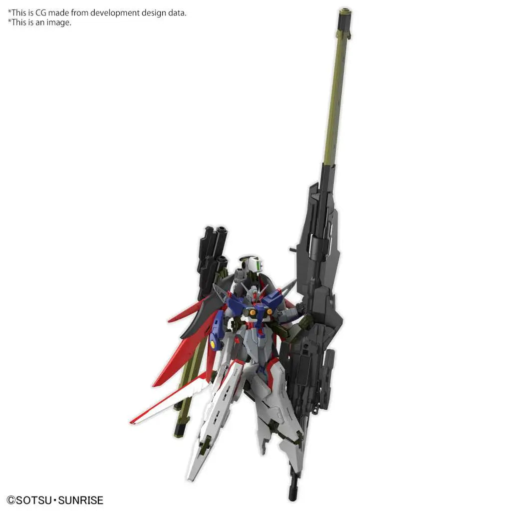 Hg Gundam Destiny Gundam Spec Ii Zeus Silhouette