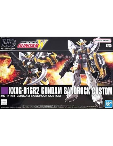 Hg Gundam Sandrock Custom