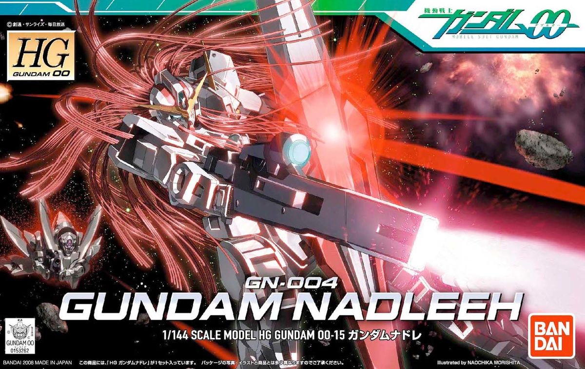 GN-004 Gundam Nadleeh HG 1/144 Bandai