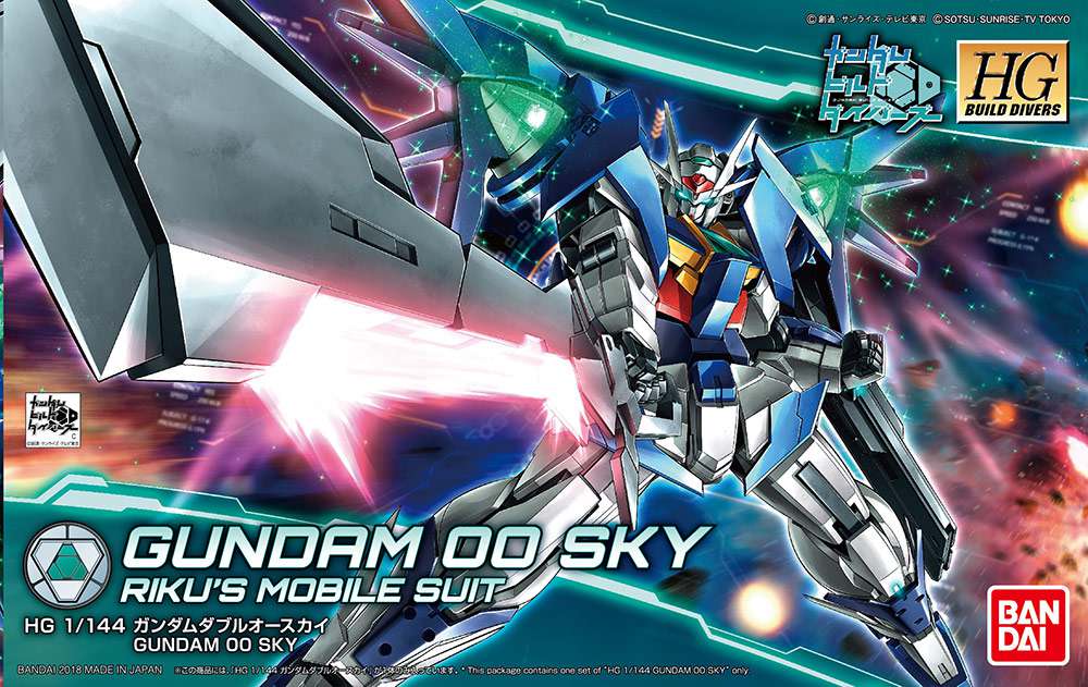 HGBD Gundam 00 Sky