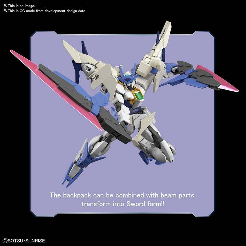 HGBDR MOEBIUS Gundam 00 Sky Moebius