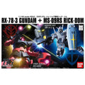 Hguc Gundam G3 Vs Char Rick Dom