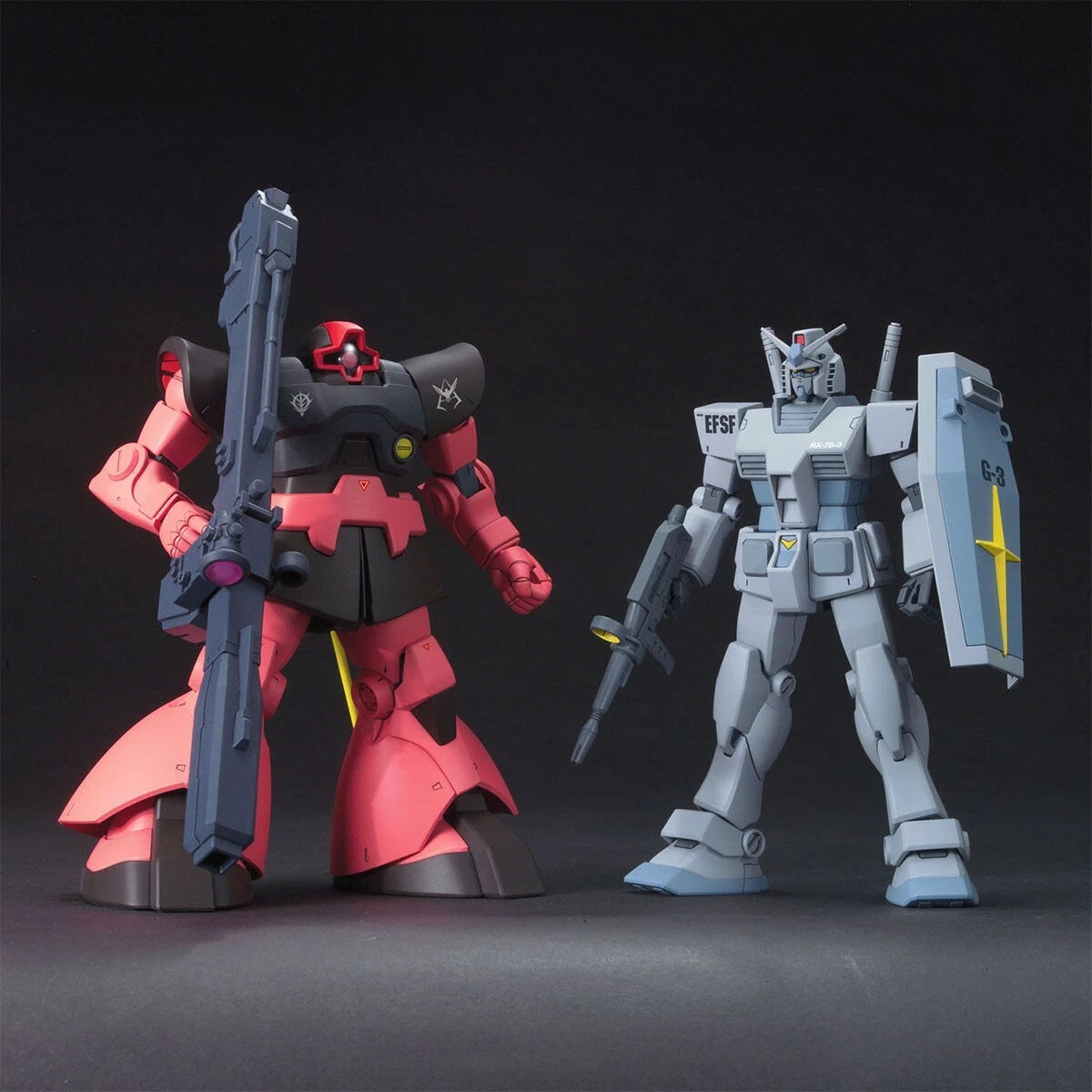 Hguc Gundam G3 Vs Char Rick Dom