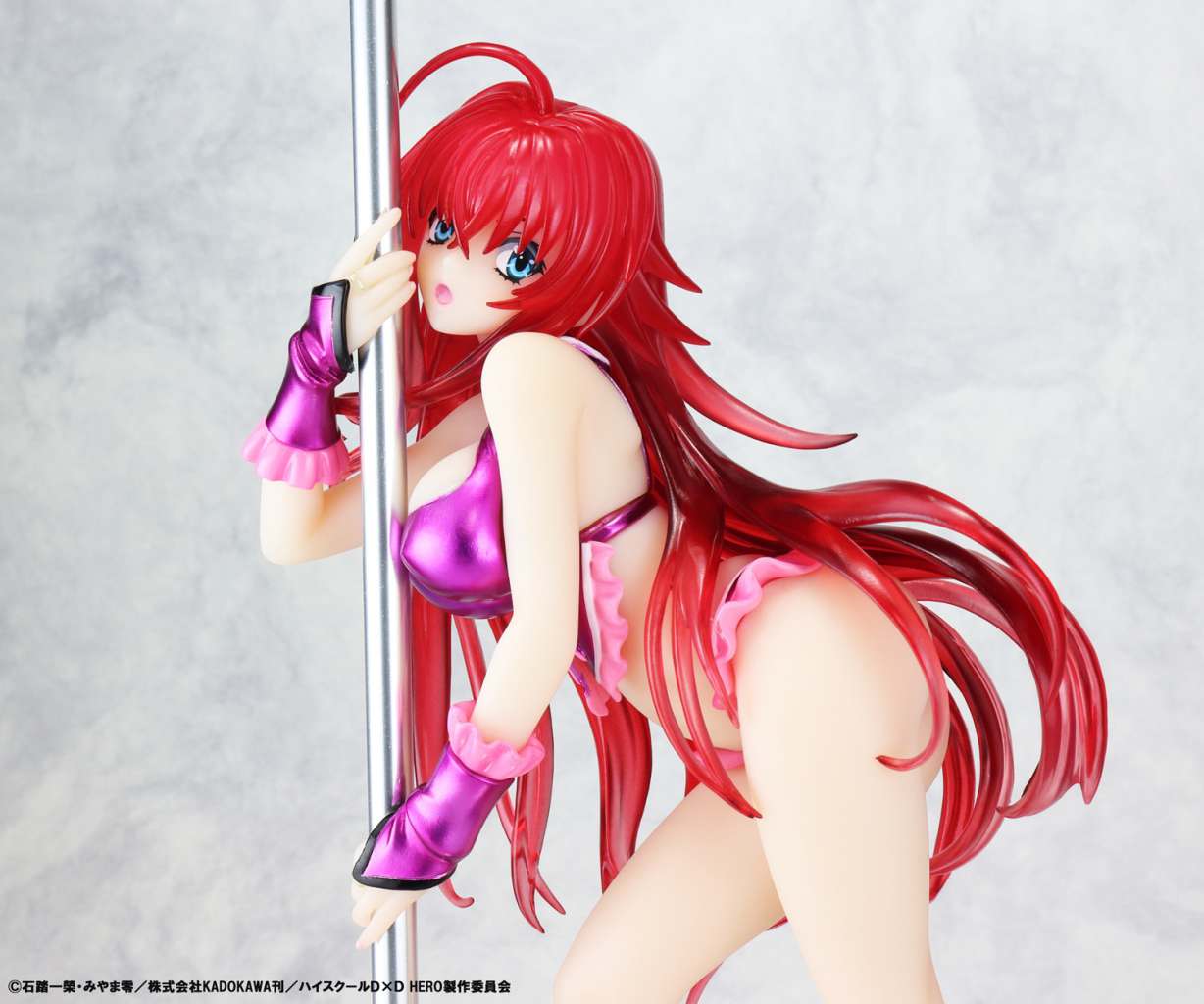 High School Dxd Rias Pole Dance Purple S