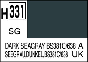 Hobby color Dark Seagray H 331