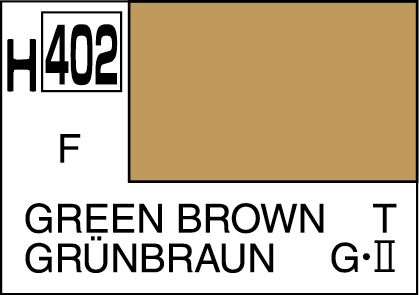 Hobby color Green Brown H402