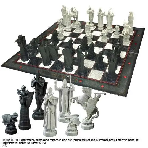 HP Wizard Chess set Scacchiera Harry Potter