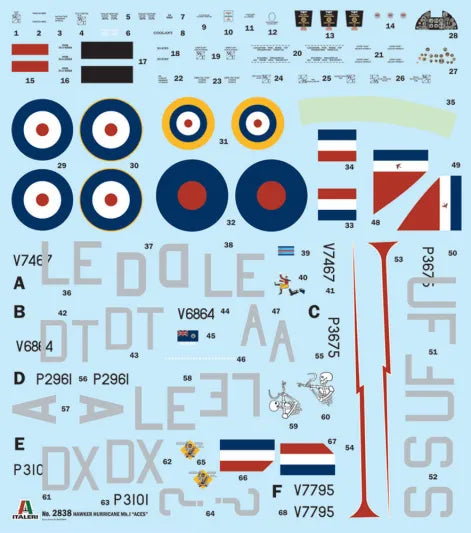 Hurricane Mk 1 aces
