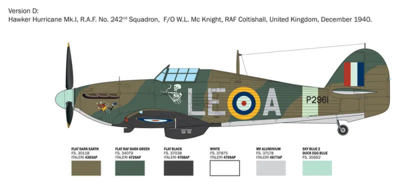 Hurricane Mk 1 aces
