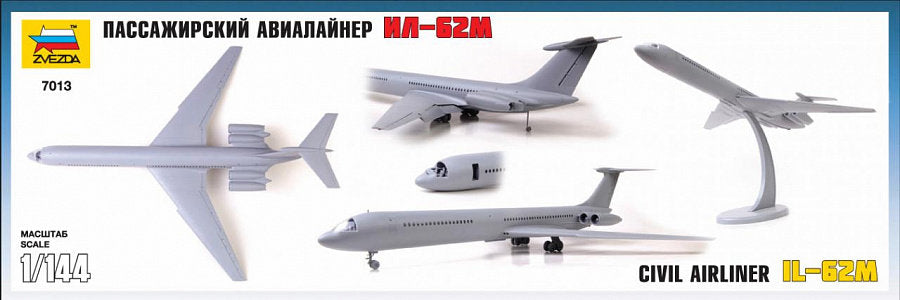 Ilyushin IL-62M Soviet Airliner