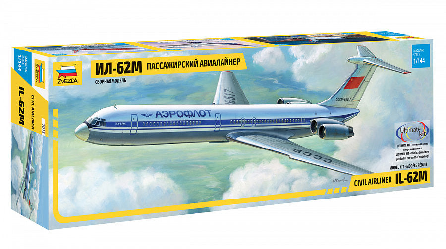 Ilyushin IL-62M Soviet Airliner