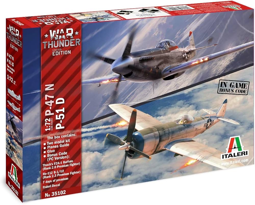 P 47 N and P 51 D - War Thunder
