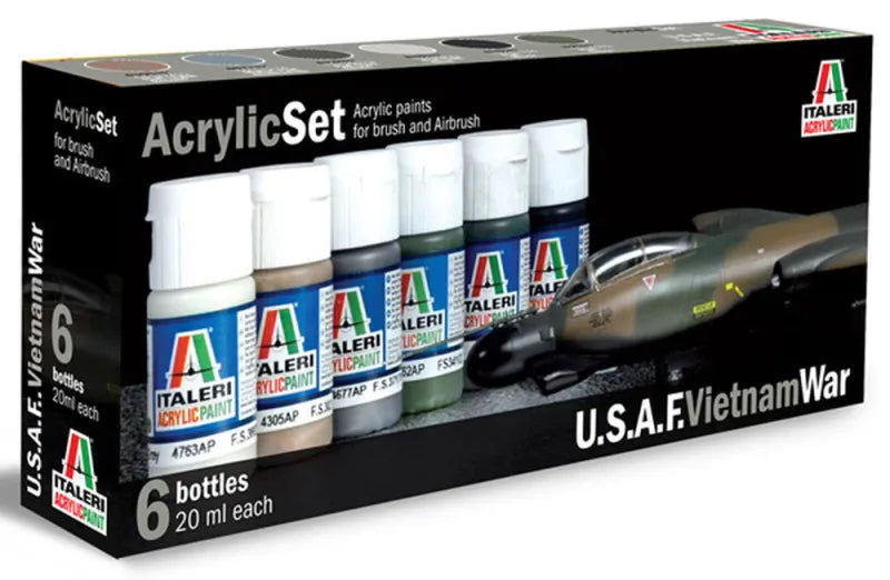 IT443AP U.S.A.F. VIETNAM WAR - 6x20ml ACRYLIC SET