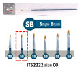 Brush Synthetic Flat 00