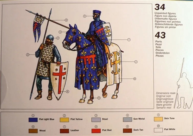 Crusaders by Italeri