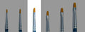 Italeri Size 0 Synthetic Flat Brush
