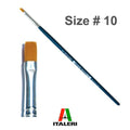 Italeri Size 10 Synthetic Flat Brush