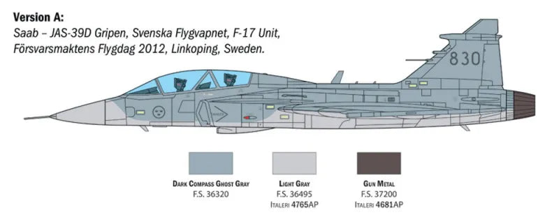 JAS 39D GRIPEN TWIN SEATER