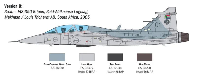 JAS 39D GRIPEN TWIN SEATER