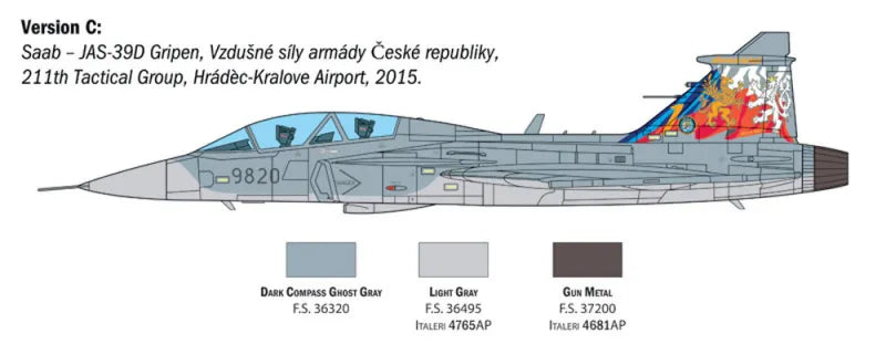 JAS 39D GRIPEN TWIN SEATER