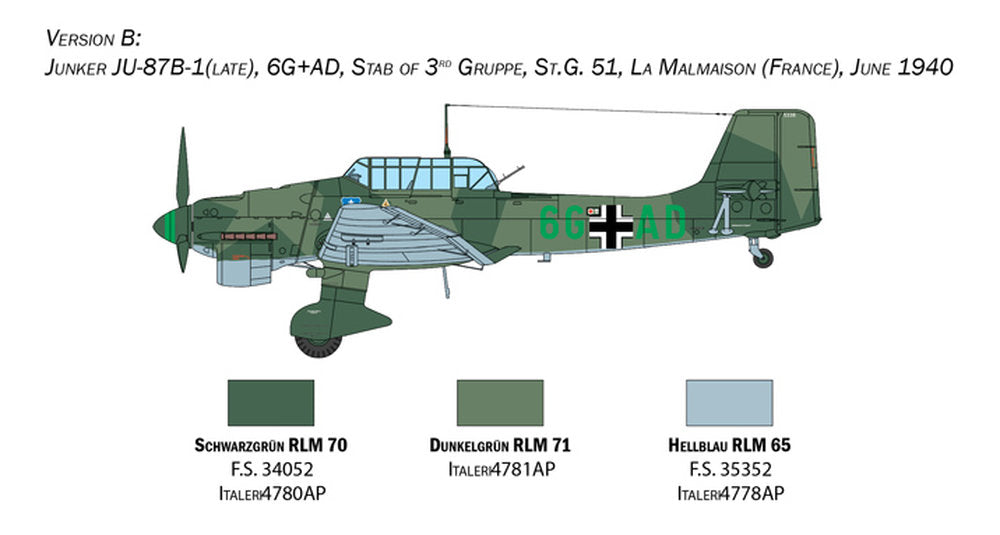 Ju-87B Stuka Battle of Britain 80 Anniversary