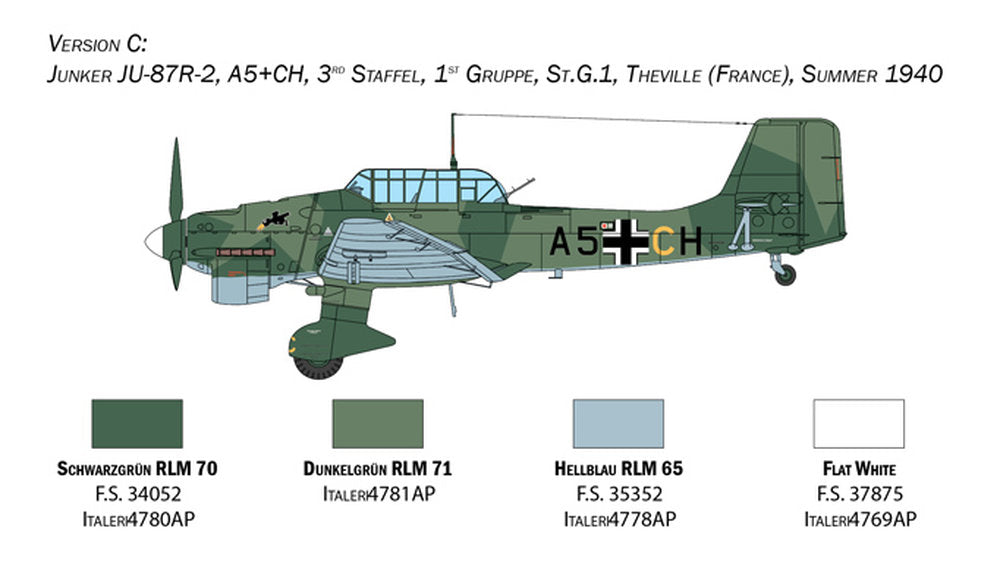 Ju-87B Stuka Battle of Britain 80 Anniversary