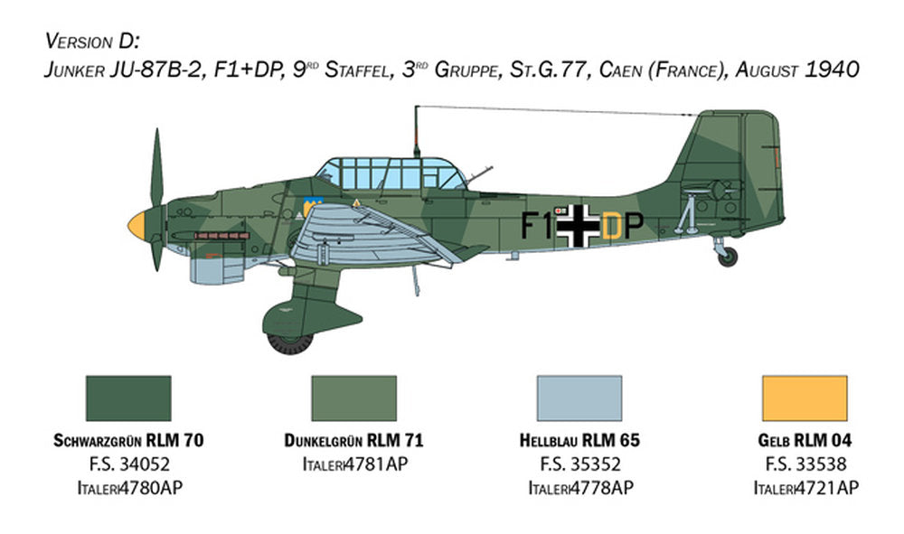 Ju-87B Stuka Battle of Britain 80 Anniversary