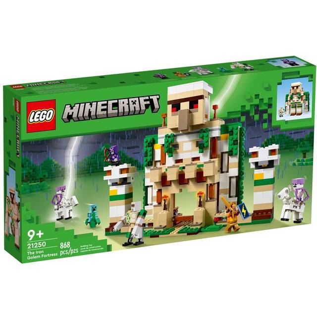 LEGO Minecraft 21250 La Fortezza del Golem di Ferro
