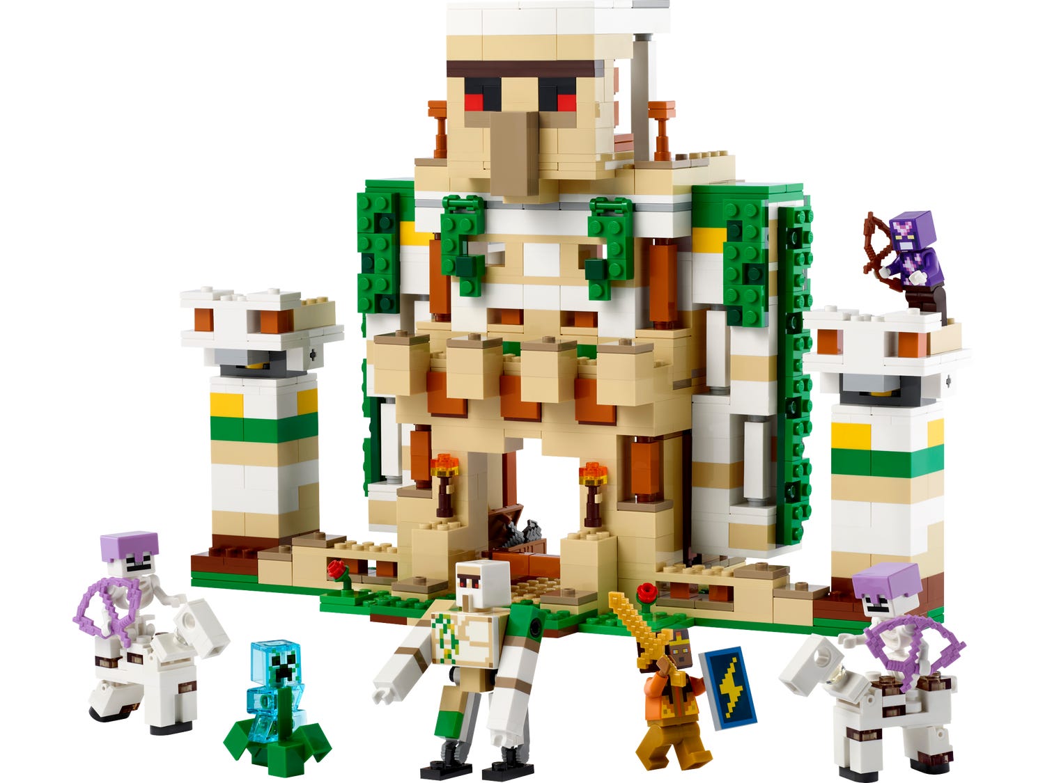 LEGO Minecraft 21250 La Fortezza del Golem di Ferro