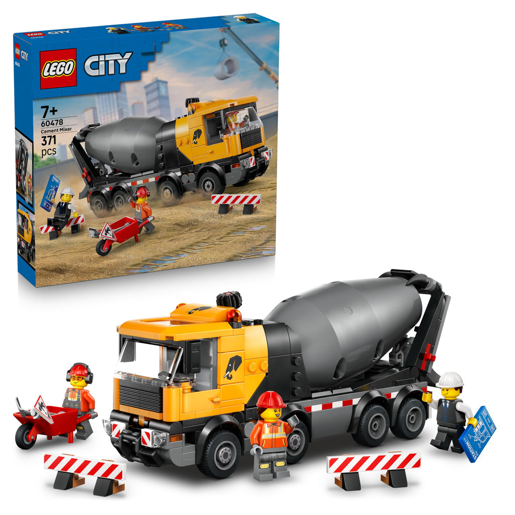 LEGO City 60478 Betoniera