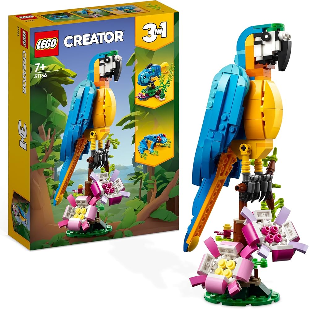 LEGO Creator 31136 – Pappagallo Esotico