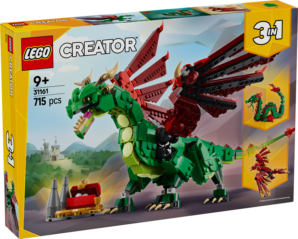 LEGO Creator 31161 Drago Medievale