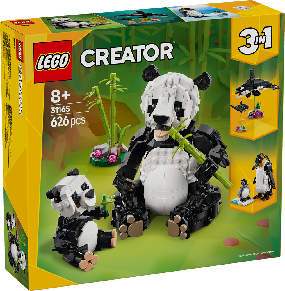 LEGO Creator 31165 Animali Selvatici: Famiglia di Panda