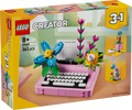 LEGO Creator 31169 Macchina da Scrivere con Fiori