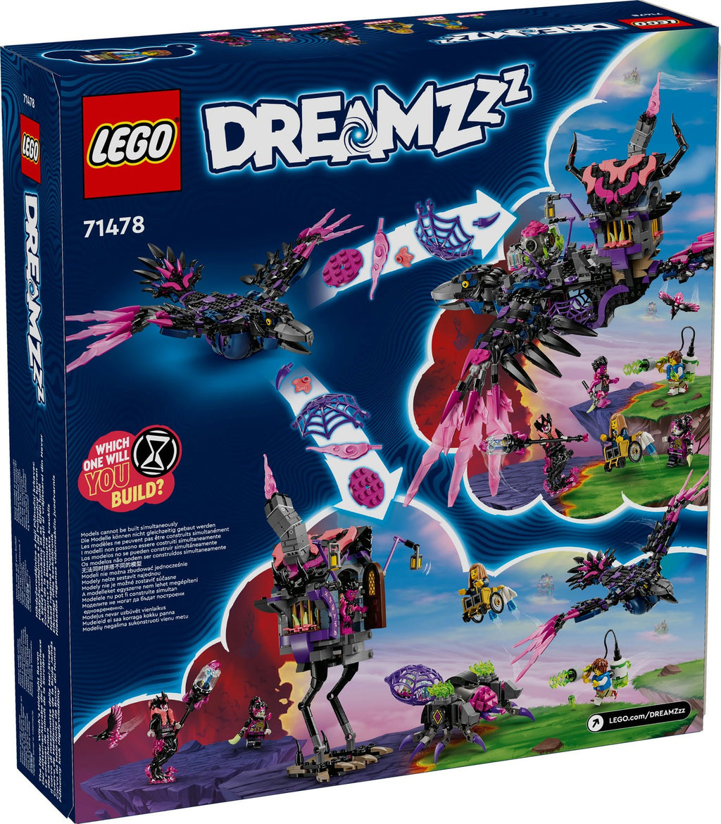LEGO Dreamzzz 71478 Il Corvo di Mezzanotte della Mai-Strega