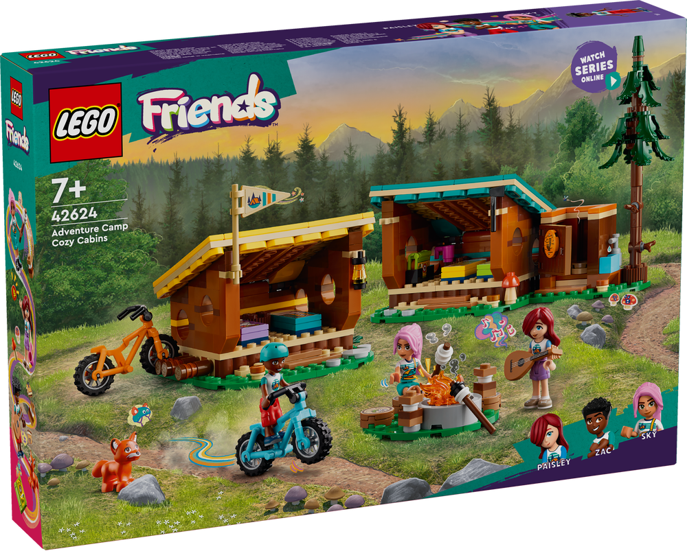 LEGO Friends 42624 Cabine Relax al Campo Avventure