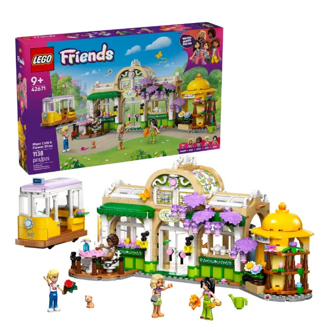 LEGO Friends 42671 Caffè delle Piante e Negozio di Fiori