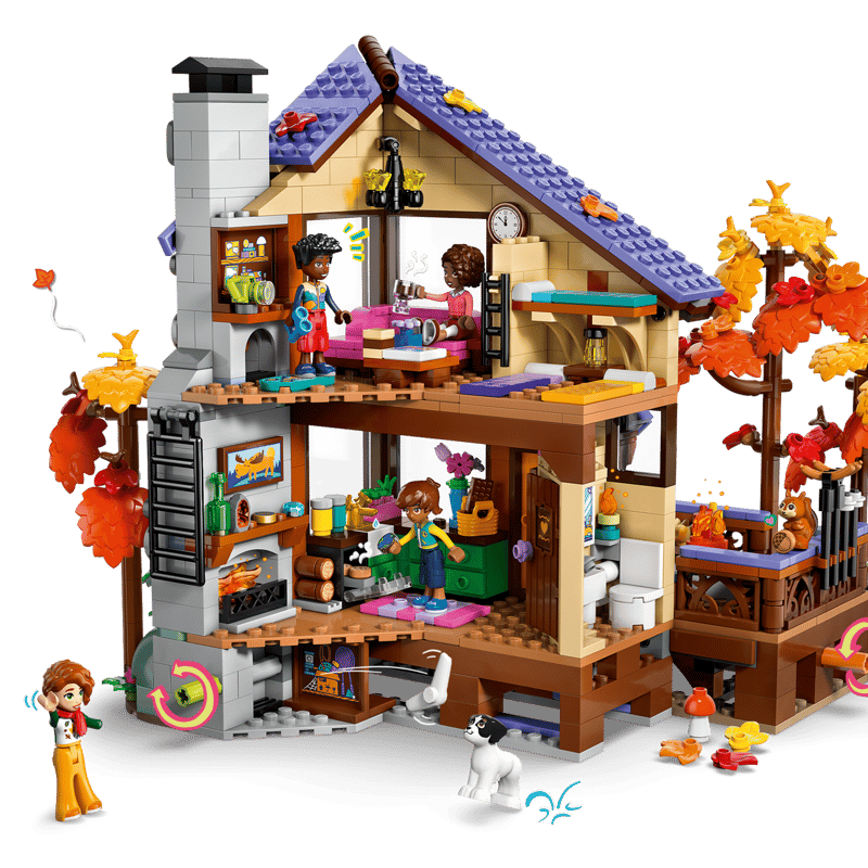 LEGO Friends 42705 Baita nella Foresta Autunnale
