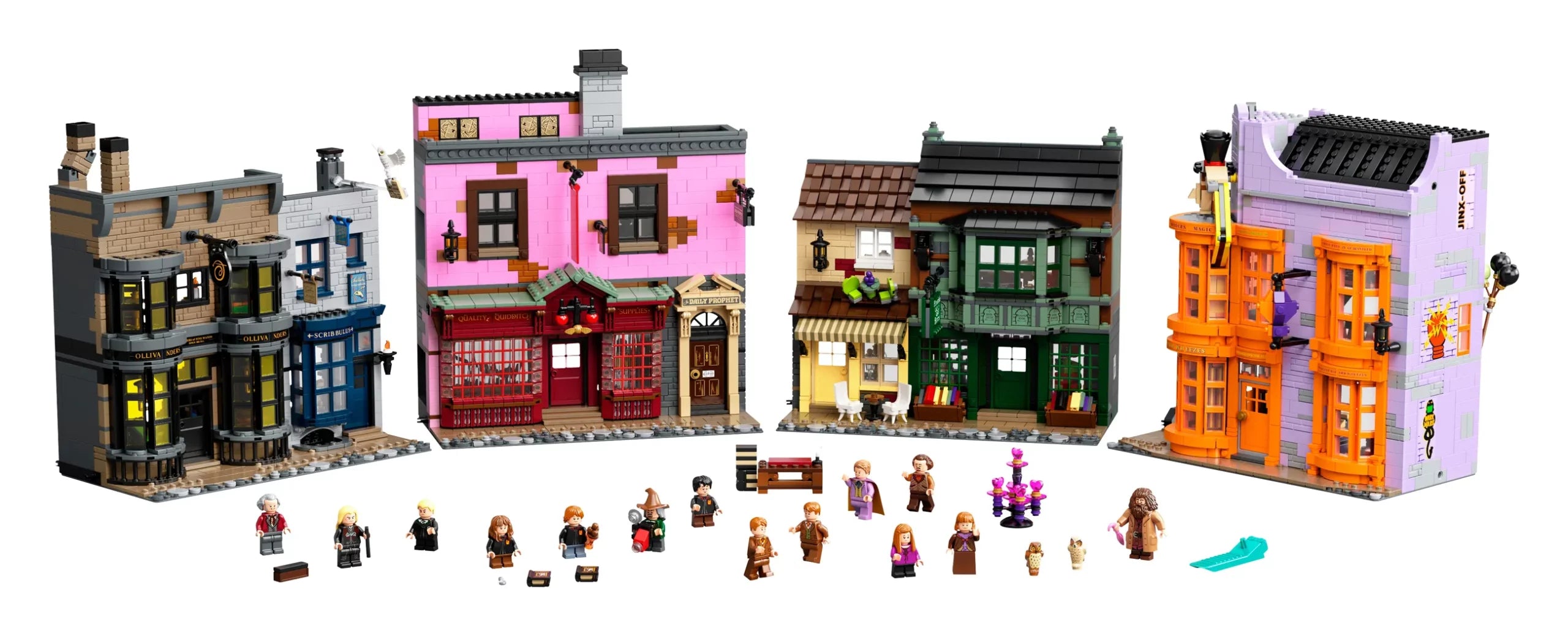 LEGO Harry Potter 76444 Negozio di Magia di Diagon Alley
