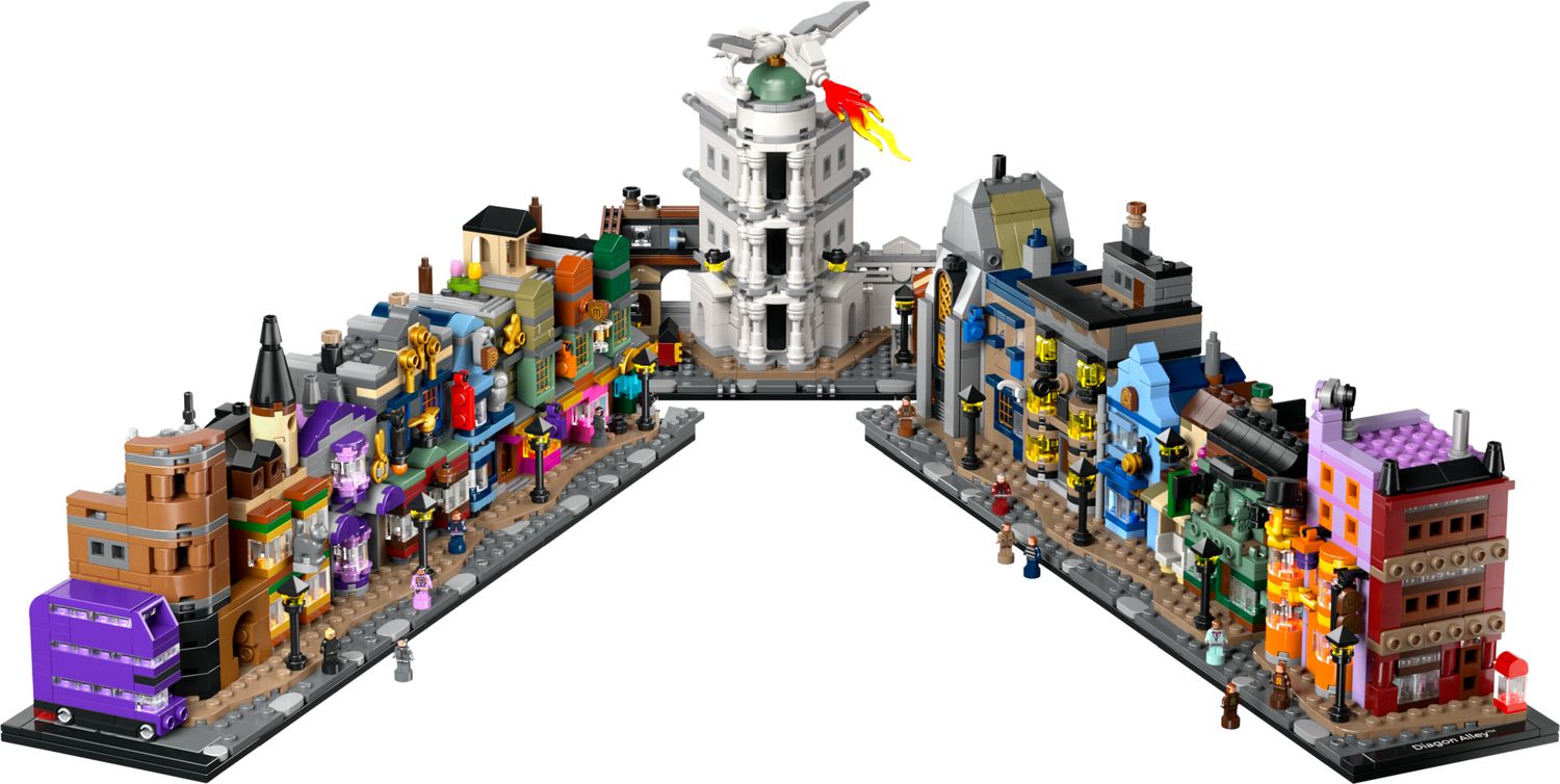 LEGO Harry Potter 76444 Negozio di Magia di Diagon Alley