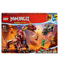 LEGO Ninjago 71793 – Dragone di Lava Transformer Heatwave