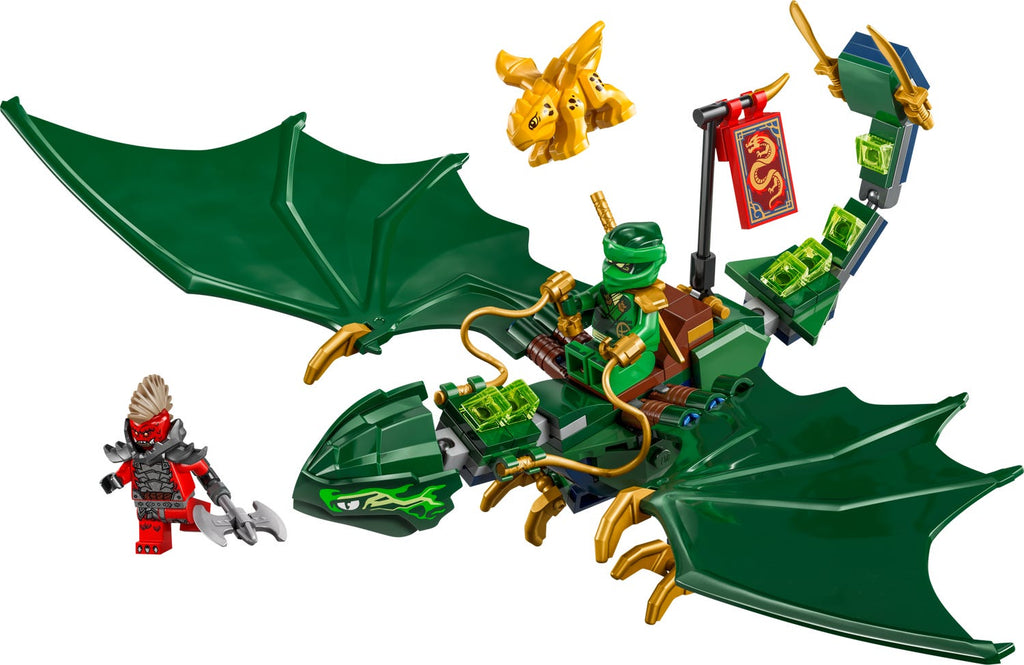 LEGO Ninjago 71829 Drago della Foresta Verde di Lloyd