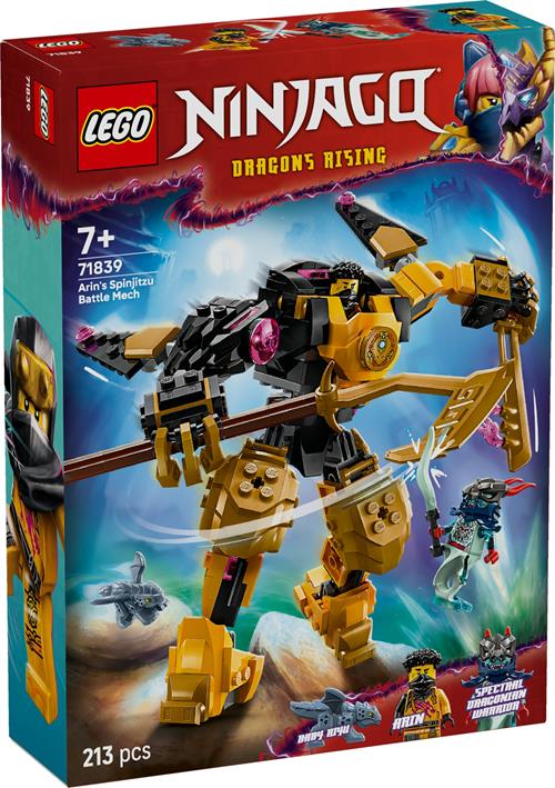 LEGO Ninjago 71839 Battle Mech Spinjitzu di Arin