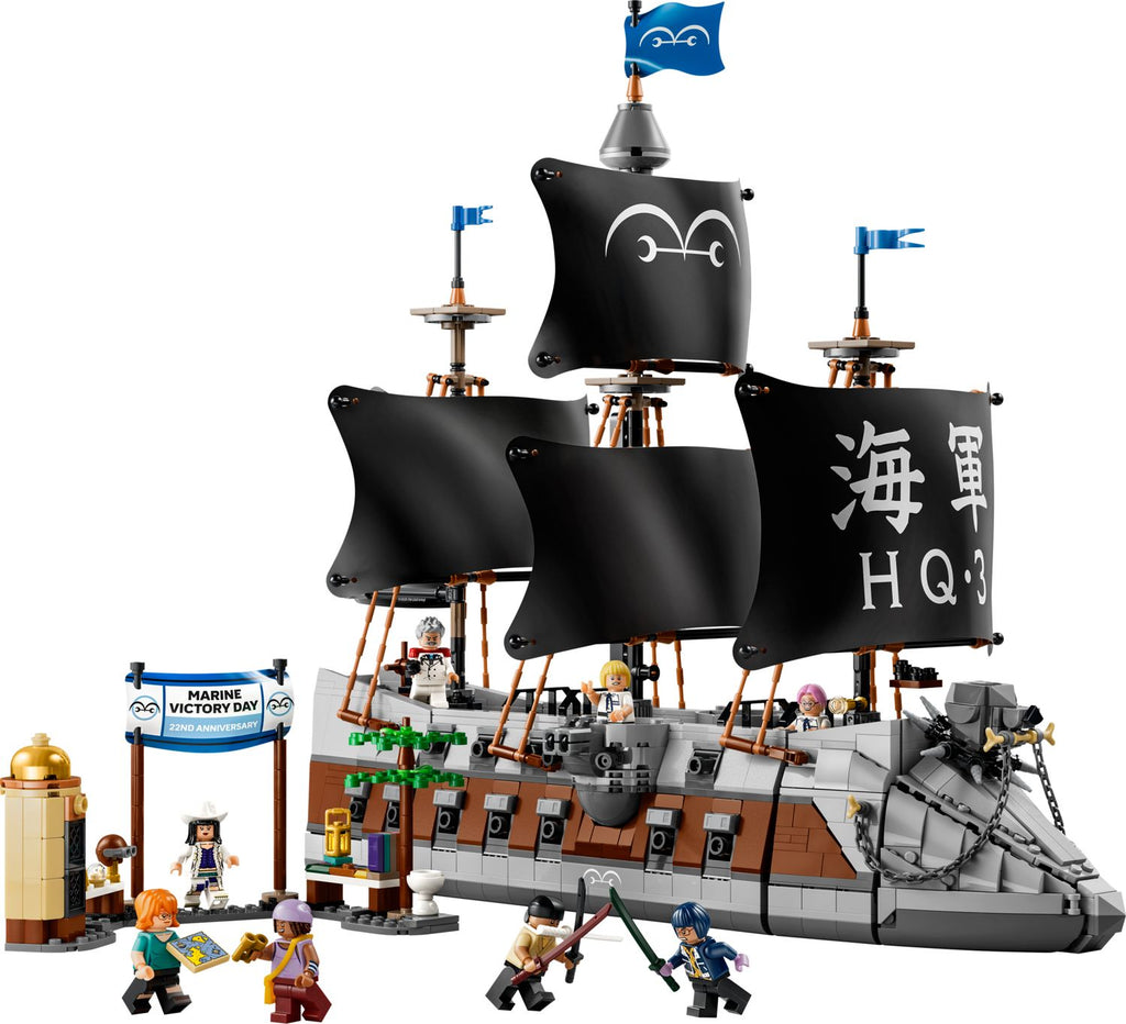 LEGO One Piece 75646 La Nave da Guerra di Garp