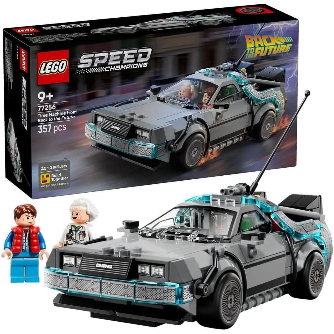 LEGO Speed Champion 77256 Macchina del Tempo di Ritorno al Futuro