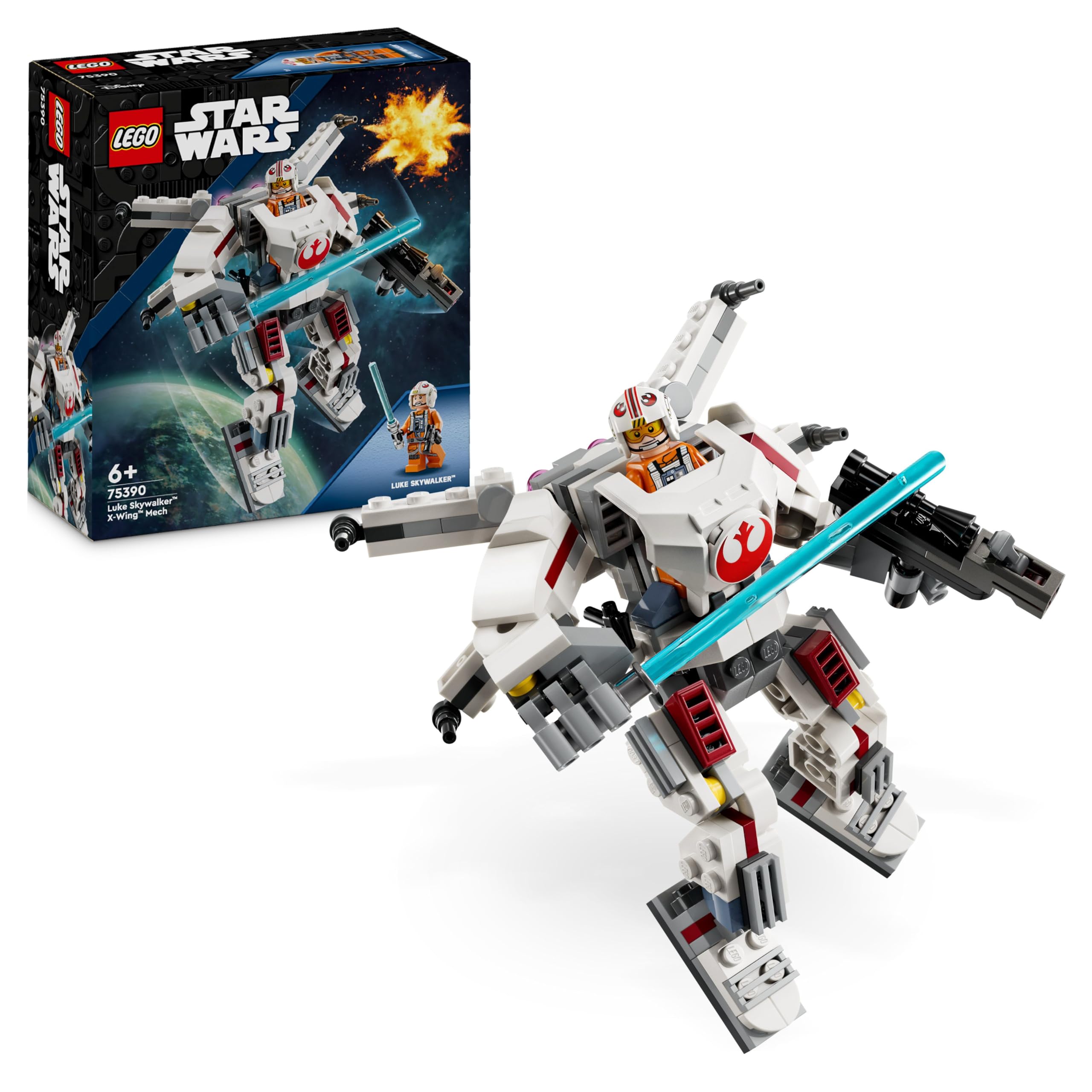 LEGO Star Wars 75390 Mech X-Wing di Luke Skywalker