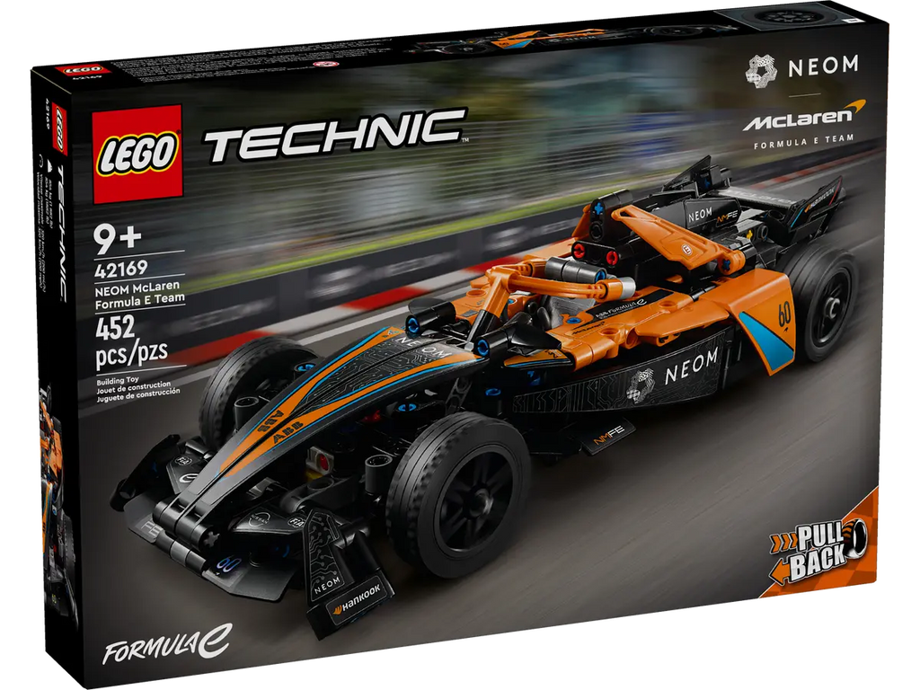 LEGO Technic 42169 NEOM McLaren Formula E Race Car