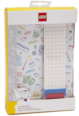 Lego Journal with building band multi color
