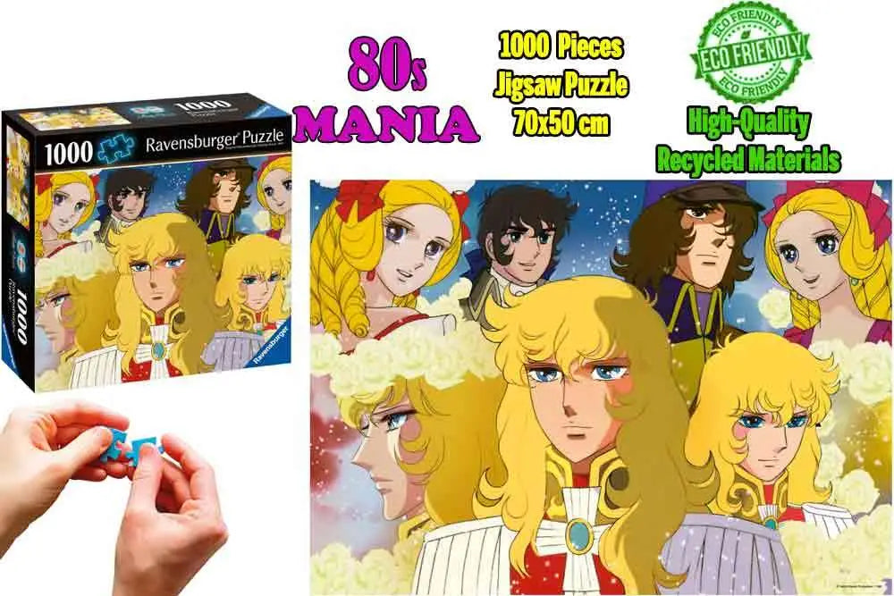 Lady Oscar 80s Mania 1000 Pieces Jigsaw Puzzle